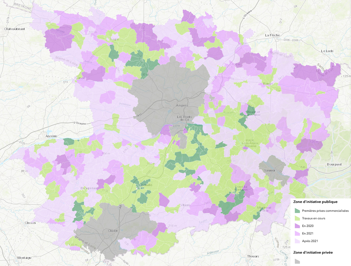 MaineetLoire plus de 5000 nouveaux foyers et entreprises